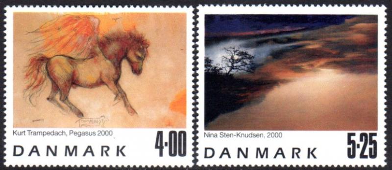 Denmark VF MNH Cpl. Set #1190-1191