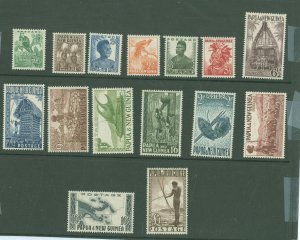 Papua New Guinea #122-136  Single (Complete Set)