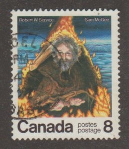 Canada 695 Cremation of Sam McGee