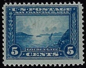 Scott #399 - $140.00 – F/VF-OG-NH – Exceedingly fresh. Showpiece!