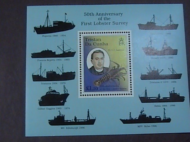 TRISTAN da CUNHA # 617-MINT/NEVER HINGED- SOUVENIR SHEET--1998