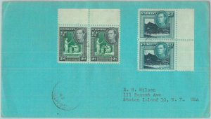 83425 - ST VINCENT - POSTAL HISTORY  -  COVER  to the USA 1947