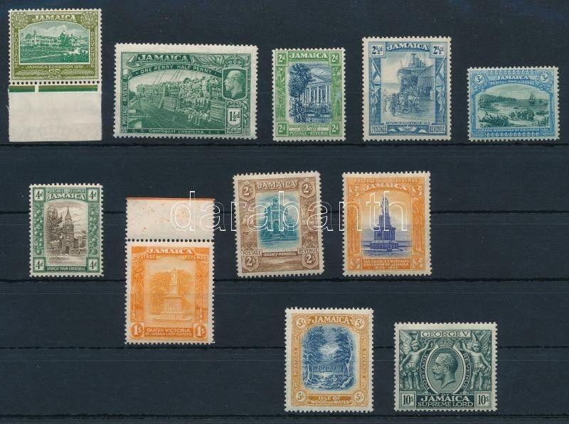 Jamaica stamp Definitive set (Mi 97-98 hinged) 1921 MNH Mi 88-89 WS221945