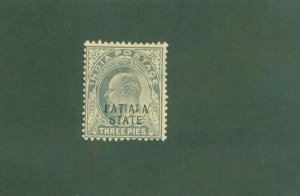 NABHA  INDIAN STATE 31 USED BIN $1.00