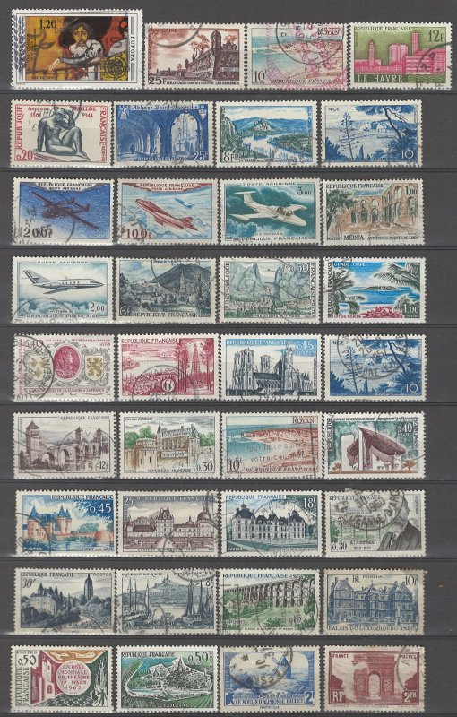 COLLECTION LOT # 02L FRANCE 102 STAMPS CLEARANCE