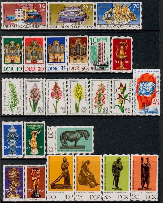 GERMANY - DDR  1976  MNH**  see scan