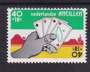 Netherlands Antilles  #B146c MNH 1977  from sheet Bridge championships  40c