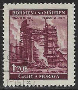 Bohemia and Moravia #58 (1941), used single