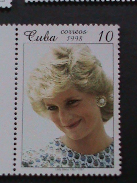 ​CUBA-1998 SC# 3931-7 PRINCESS DIANA-PEOPLE'S QUEEN- MNH -VERY FINE