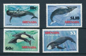 [109065] Grenada Grenadines 1983 Marine life whales  MNH