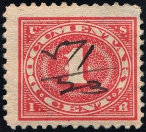 R228 1¢ Documentary Stamp (1917) Used