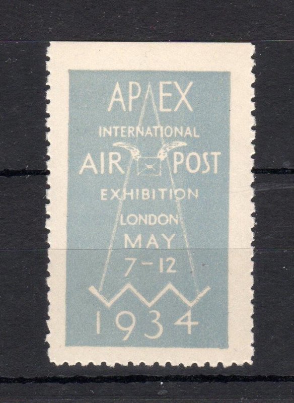 1934 AIR POST EXHIBITION STAMP UNMOUNTED MINT