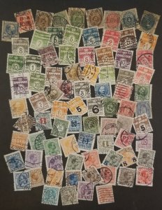 DENMARK Vintage Used Stamp Lot T14029