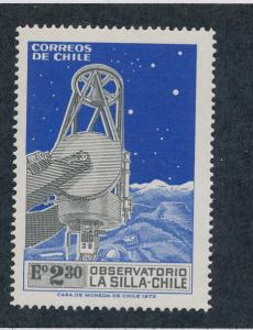  Chile 1973  Scott 436 MNH - 2.30e, La Silla Observatory