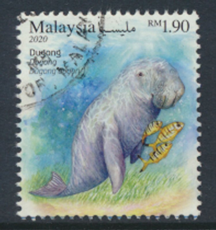 Malaysia 2020 issue   Marine Life Dugong  Used  see details & scan