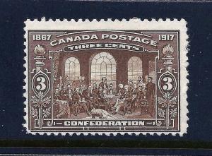 1917 Canada Scott #135 Unused ~ Sc CV = $47.50 ~ 50th Confederation Anniversary