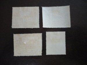 Stamps - Paraguay - Scott# 442, 467-469 - Mint Hinged Partial Set of 4 Stamps