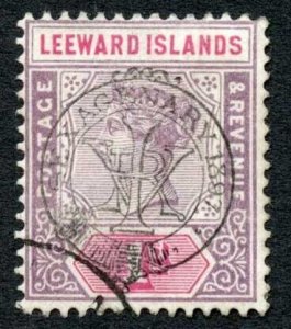 Leeward Is SG10 1d Diamond Jubilee CDS Cat 27 pounds