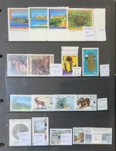 ITALY 1989. 1990 COMMEMORATIVES UNMOUNTED SELECTION ..CAT £142