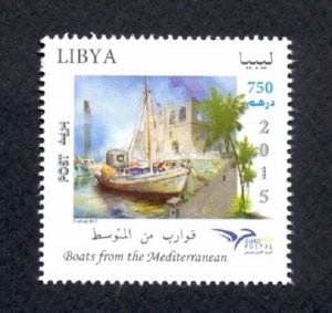 2015- Libya- Libye- Boats in Euromed, Joint & common issue- Complete set MNH** 