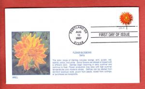 2007 Flowers Stamps - Dahlia Blossoms - AALL Cachets