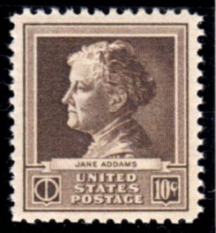 US Stamp #878 MH - Jane Addams Famous American