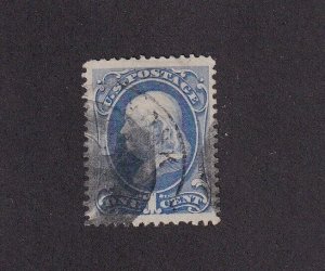 134 VF-XF used neat cancel with nice color cv $ 225  see pic 