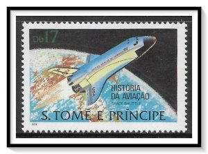 St Thomas #533 History Of Aviation MNH