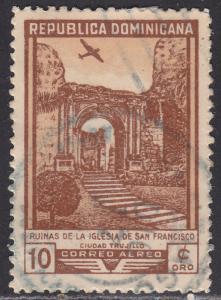 Dominican Republic C71 Church of San Francisco Ruins 1949