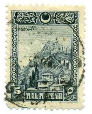 Turkey 1926 #640 U SCV(2022) = $0.40