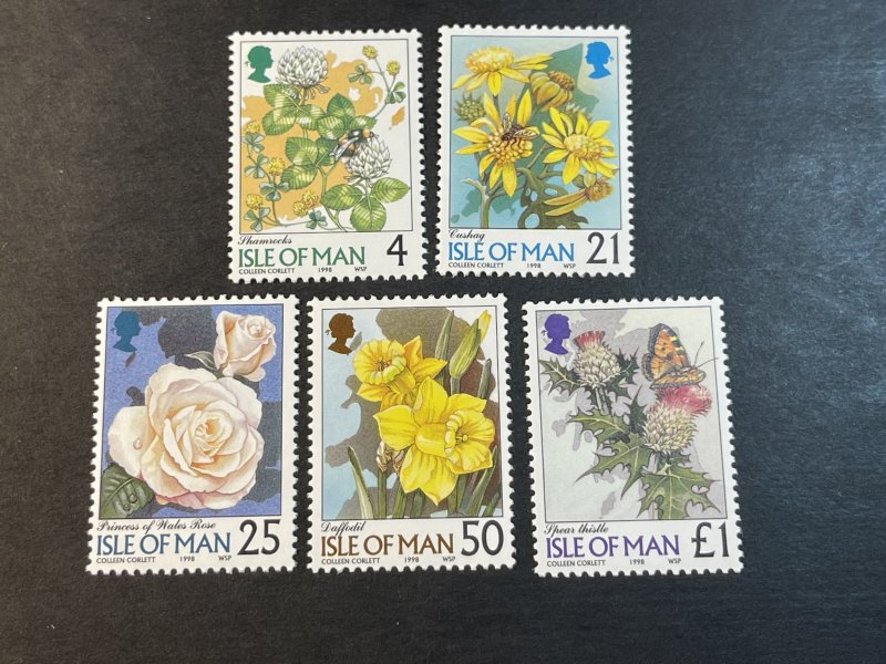 ISLE OF MAN # 766-770-MINT/NEVER HINGED---COMPLETE SET----1998