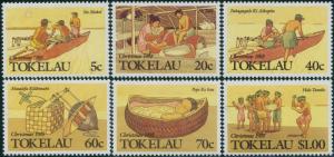 Tokelau 1988 SG165-170 Christmas set MNH