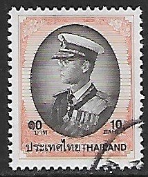 Thailand # 1728 - King Bhumibol - 10B - used....(KlGr12)