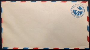 1929 US Sc. #UC1 air mail stamped envelope, mint, poor to fair shape