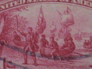 ​UNITED STATES-1907 SC#329 OVER 116 YEARS OLD-FOUNDING OF JAMES TOWN COVER VF