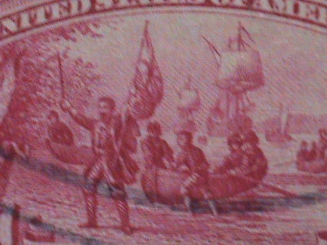 ​UNITED STATES-1907 SC#329 OVER 116 YEARS OLD-FOUNDING OF JAMES TOWN COVER VF