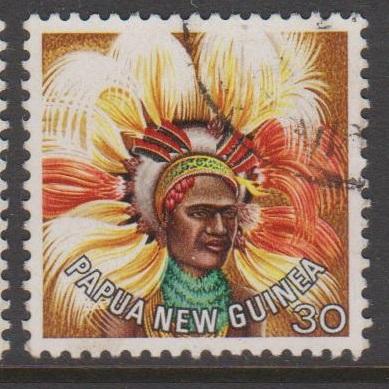 Papua New Guinea Sc#452 Used