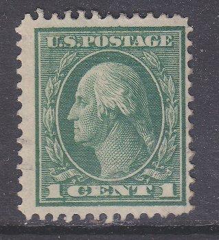 US sc#405 1912 1c Washington MNG