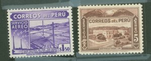 Peru #C58/C60  Single