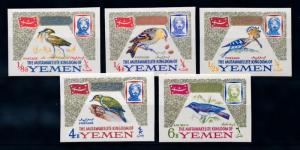 [70270] Yemen Kingdom 1965 Birds Vögel Oiseaux Imperf.  MNH