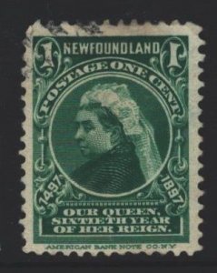 Newfoundland Sc#61 Used