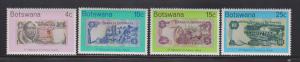 Botswana Scott # 151-54 Bank Notes   MNH