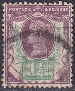 Great Britain #112  F-VF Used CV $8.25  (Z4608)