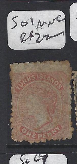 TURKS ISLANDS (P1805BB)  QV  1D   SG 1    MNG