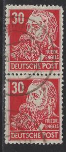 German Democratic Republic Scott # 10N39, pair, used