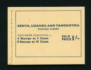 103a and 2 104a Kenya Uganda and Tanganyika Complete Booklet MNH Giraffe KUT