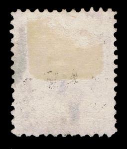 GENUINE CANADA SCOTT #17 USED CPES CERT 1859 BROWNISH VIOLET  - ESTATE CLOSEOUT.