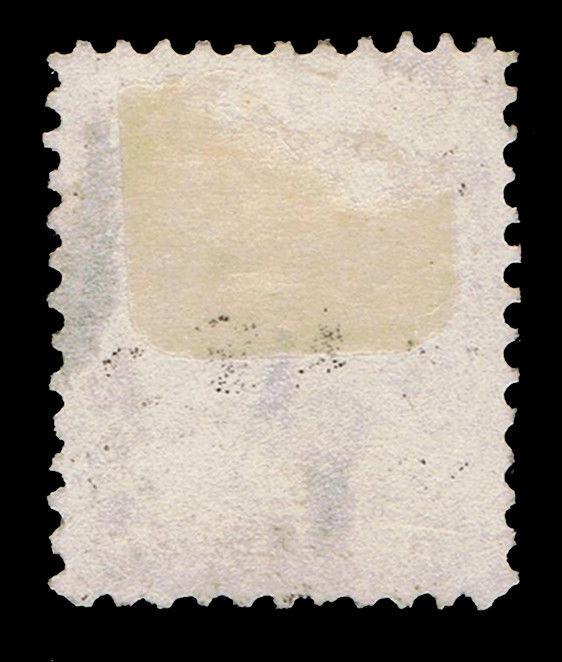 GENUINE CANADA SCOTT #17 USED CPES CERT 1859 BROWNISH VIOLET  - ESTATE CLOSEOUT.