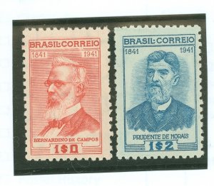 Brazil #533-534 Mint (NH) Single (Complete Set)