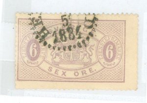 Sweden #O16 Used Single